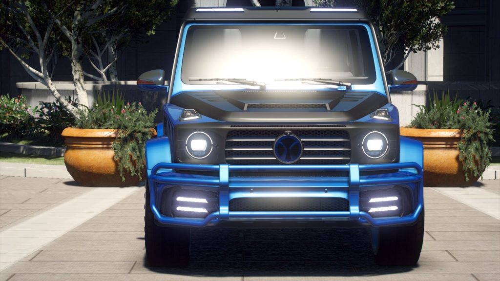 Mansory Mercedes Benz G Class Add On Fivem Gta Mod