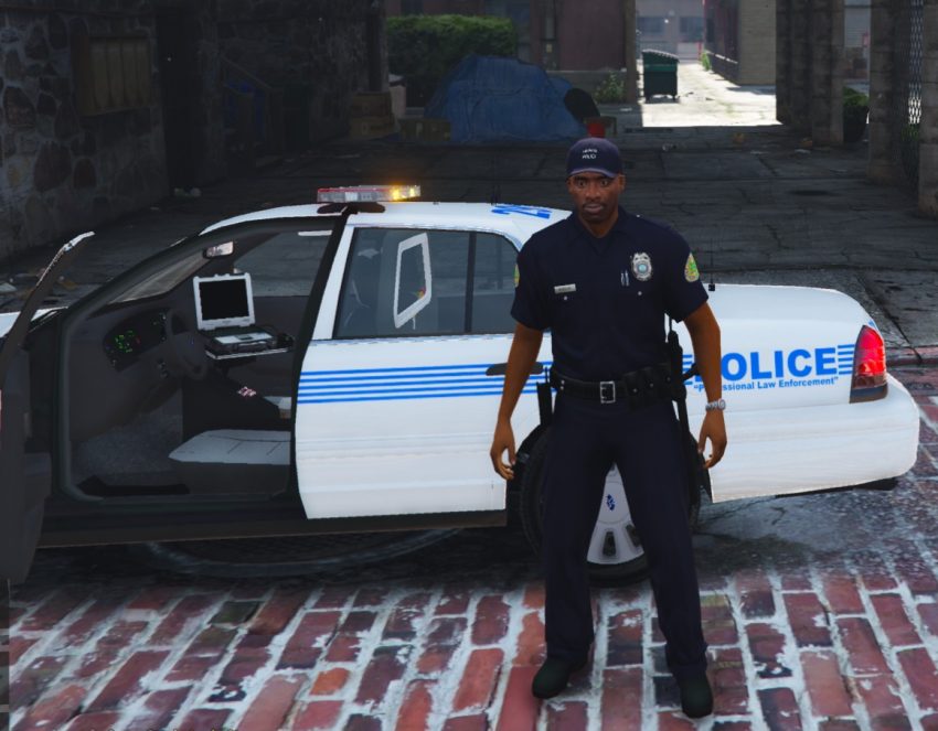 Miami City Police Ped Gta Mod