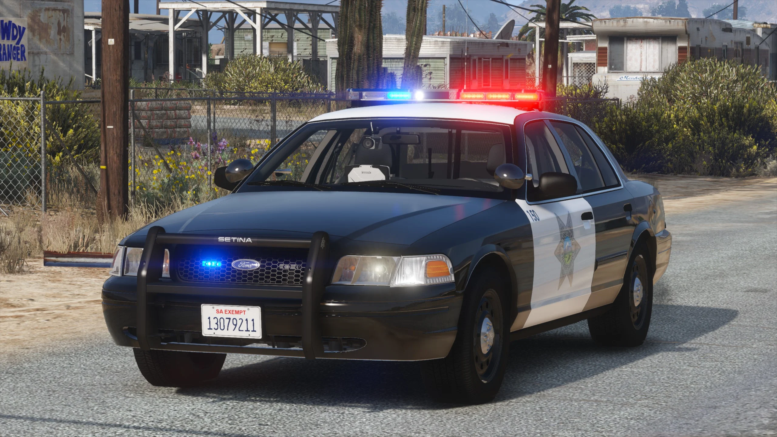 Ford Crown Victoria Police Interceptor Blaine County Sheriff S