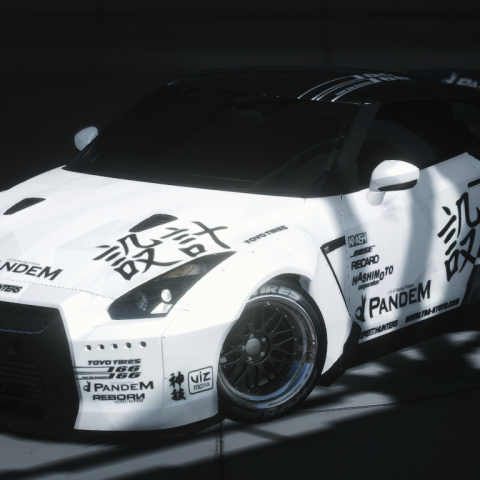 6666 Customs Livery For Zen Imogen S 2010 Nissan GT R Spec V Pandem 1 0