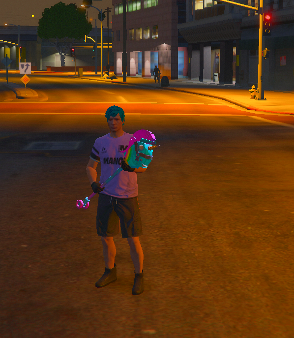 Rainbow Smash Fortnite GTA 5 Mod