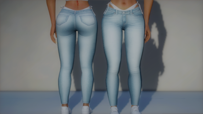 Jeans For MP Female V1 0 GTA 5 Mod