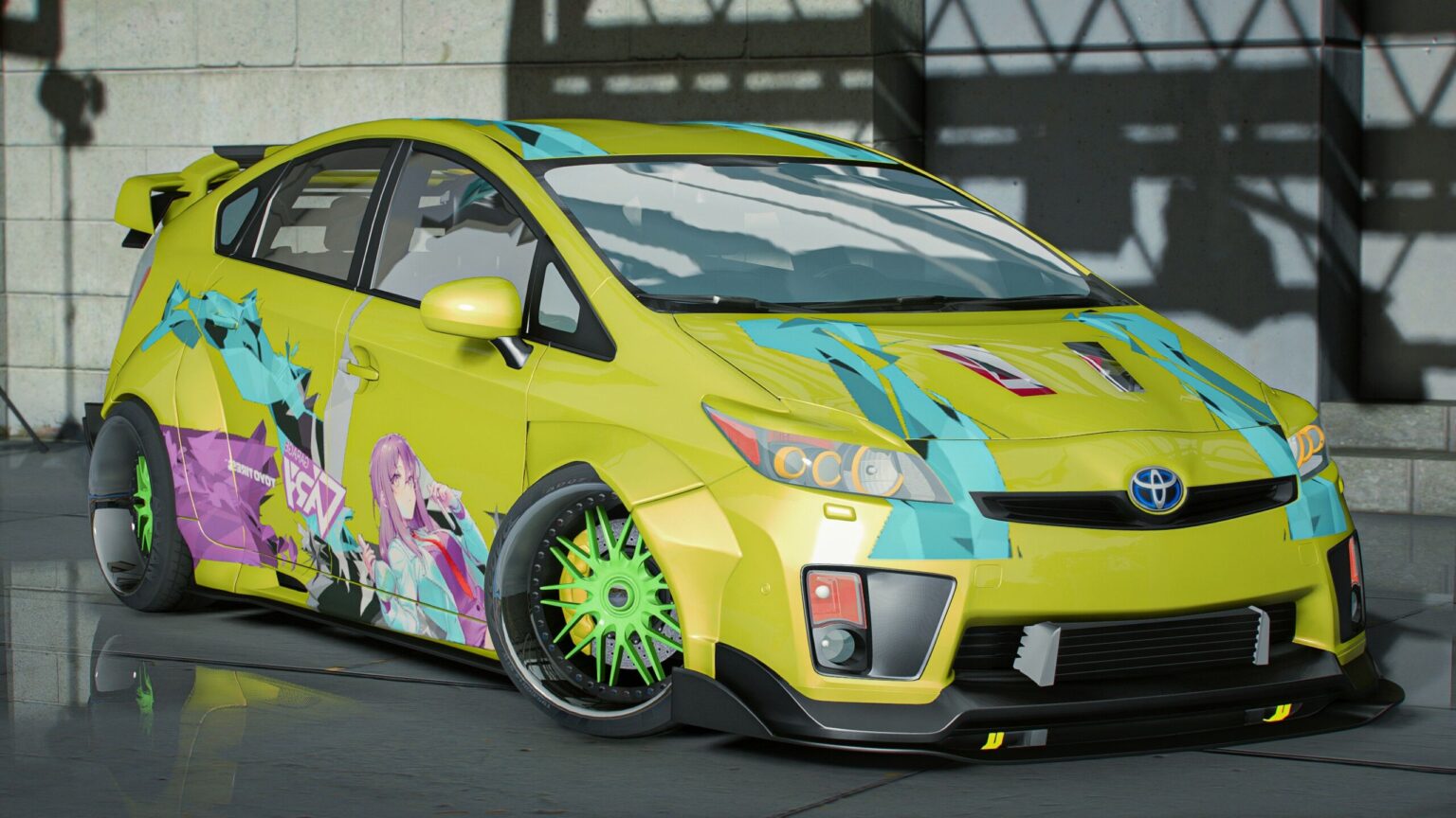 Toyota PRIUS Widebody GTA 5 Mod