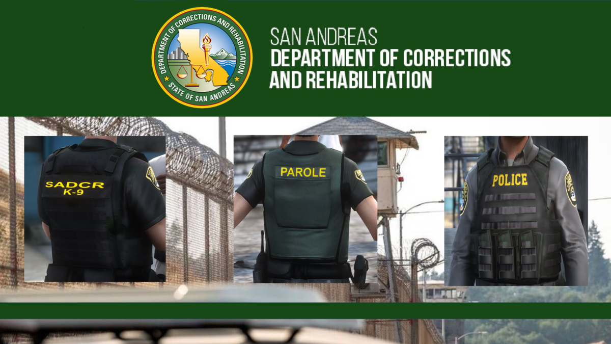 San Andreas Department Of Corrections And Rehabilitation Pack EUP