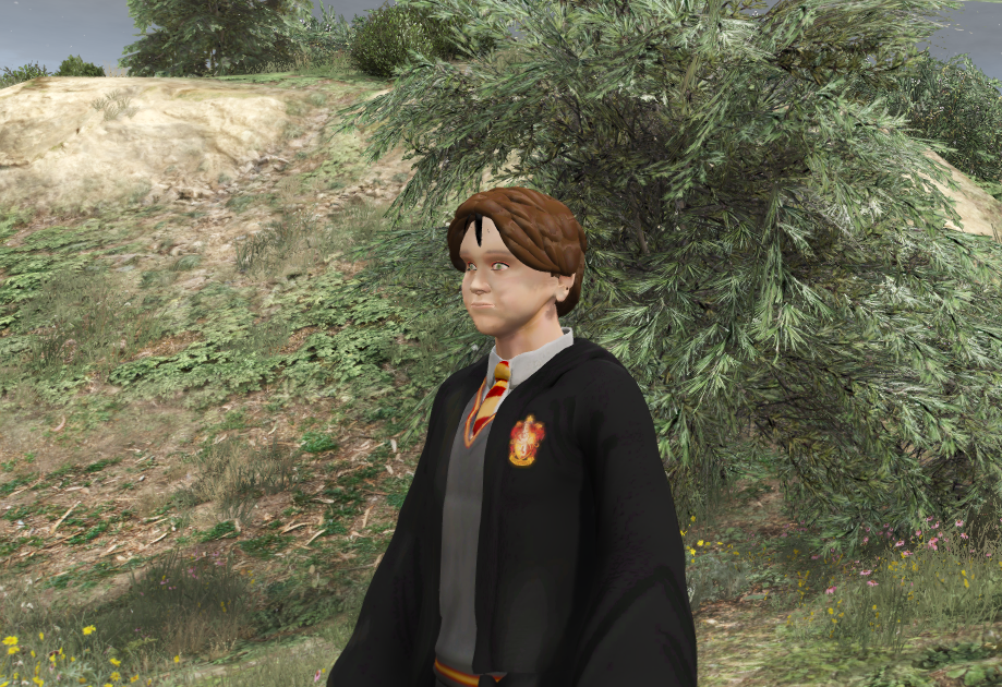 Harry Potter Nd Year Protagonists Add On Ped V Gta Mod