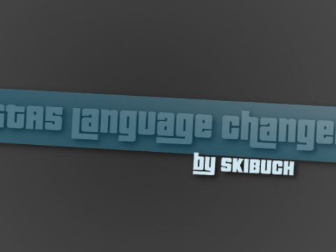 GTA 5 Language Changer (All 12 languages) 2.1