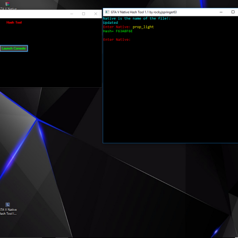 GTA V Native Hash Look-Up Tool and Mod Manager 1.2 – GTA 5 mod