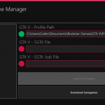 Callen's GTA V - Savegame Manager 1.0