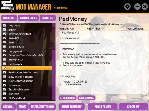 GTAV Mod Manager 1.0.6379.16959