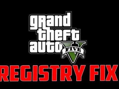 Grand Theft Auto V Registry Fix