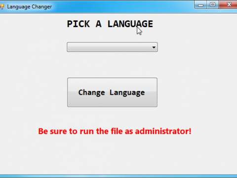 Language Changer 1.3