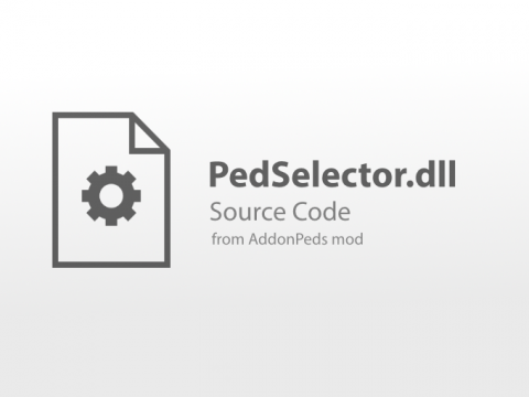 PedSelector.dll from AddonPeds [Source Code] 1.0