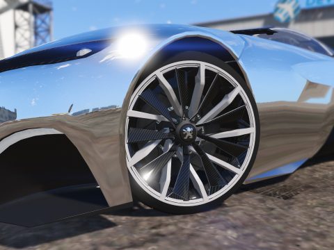 Peugeot Onyx Wheels [ZModeler3 Resource] 1.0