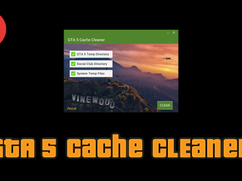 Simple Cache Cleaner for GTA V 1.2