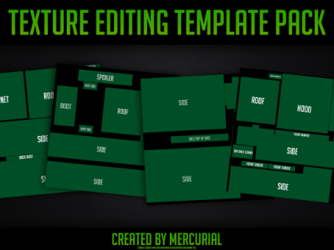 Texture Editing Template Pack 1.6