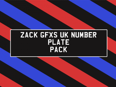 UK Plates Template - Front and Back (PSD) (GB) 1.0