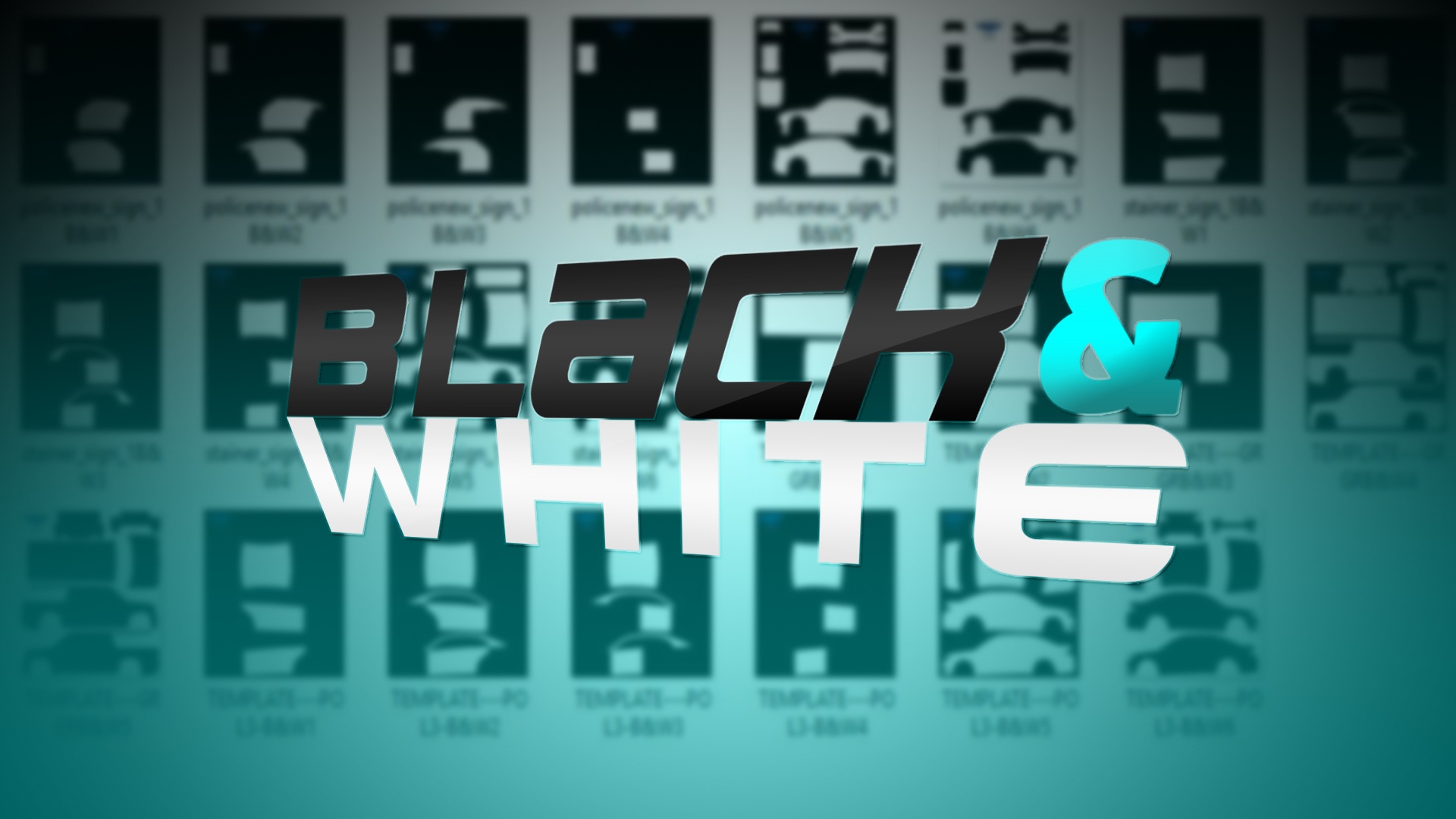 Black & White Template Pack 0.1