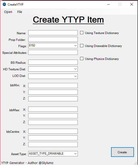 YTYP Generator [ODRS] 2.0