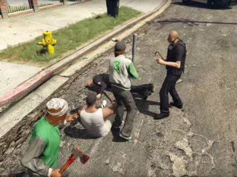 All Peds with Melee Weapons Only 0.1