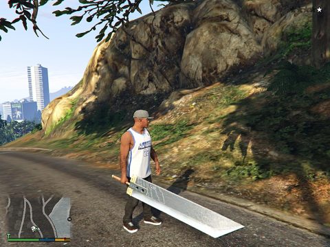 (FF7, FF8) Gun Blade & Buster Sword