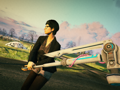 Saints Row The Third: Shock hammer