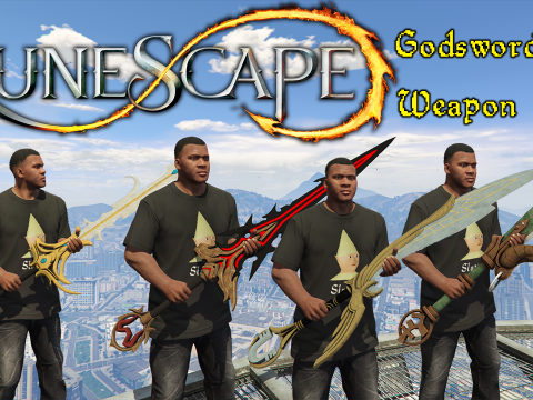 Runescape Weapon Mod - Godsword Set