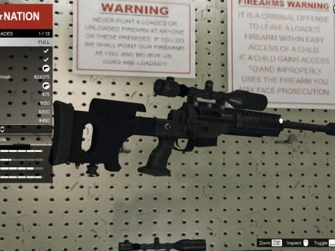 Jng-90 Turkish Military Sniper Rifle