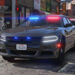 2018 Dodge Charger - Los Santos Police Department (LSPD / LAPD) - Unmarked (ELS) 1.2S