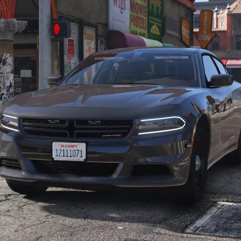 2018 Dodge Charger - Los Santos Police Department (LSPD/LAPD) Unmarked ...