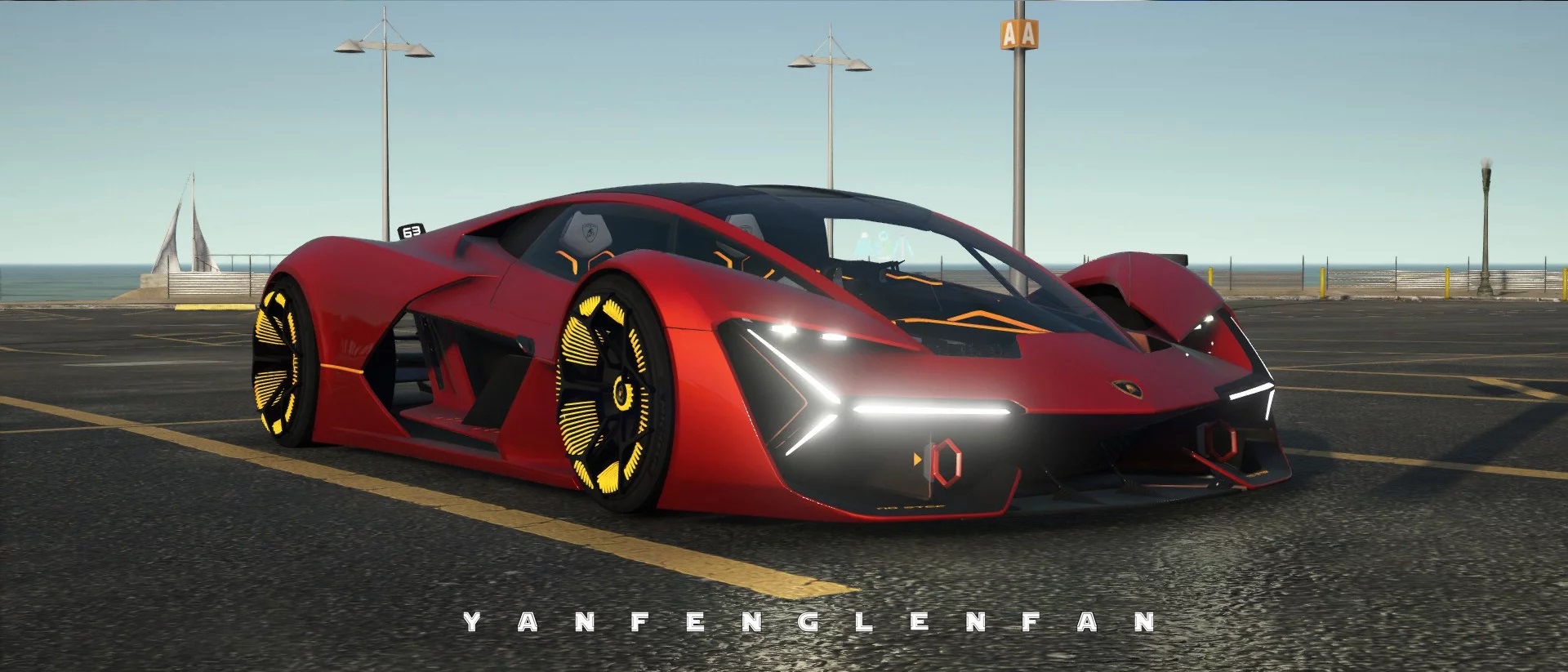2018 Lamborghini Terzo Millennio Concept Car [Add-On l Manual Spoiler] 1.5  – GTA 5 mod