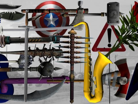 Alternative Weapons (Guitars, Katana + More) 1.9