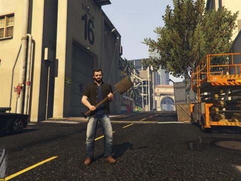 Shovel over Poolcue 1.1