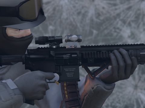 Devgru Hk416 Hybrid Sight