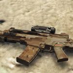 Desert camo G36K (Animated, deluxe replacer)