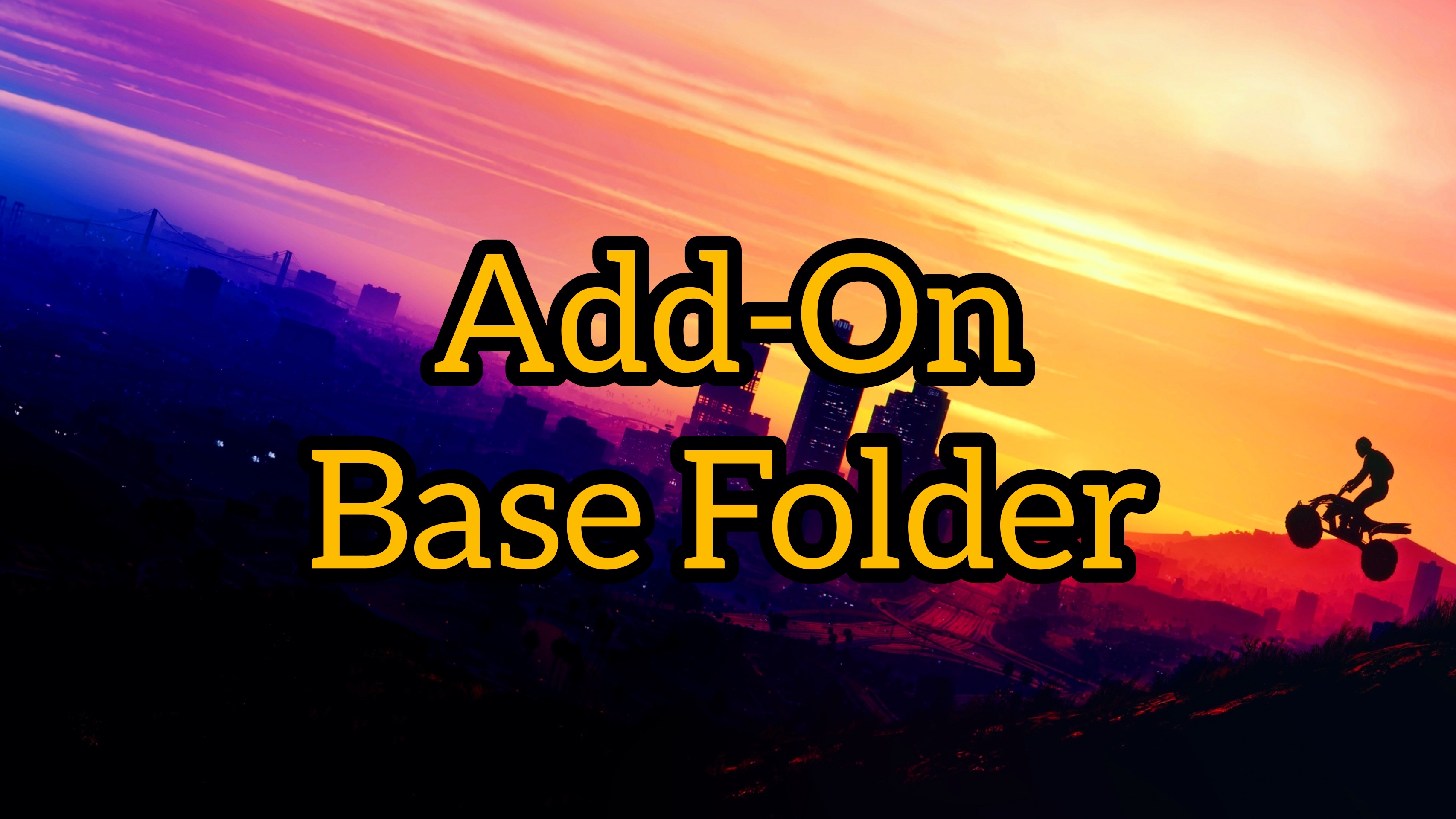 Add-On Vehicles | Peds Base Folder 1.0