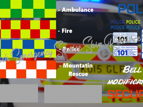 British Emergency Service Skin Resource Pack 1.2