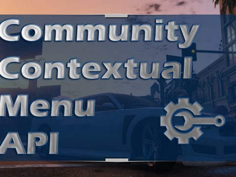 Community Contextual Menu API 0.9
