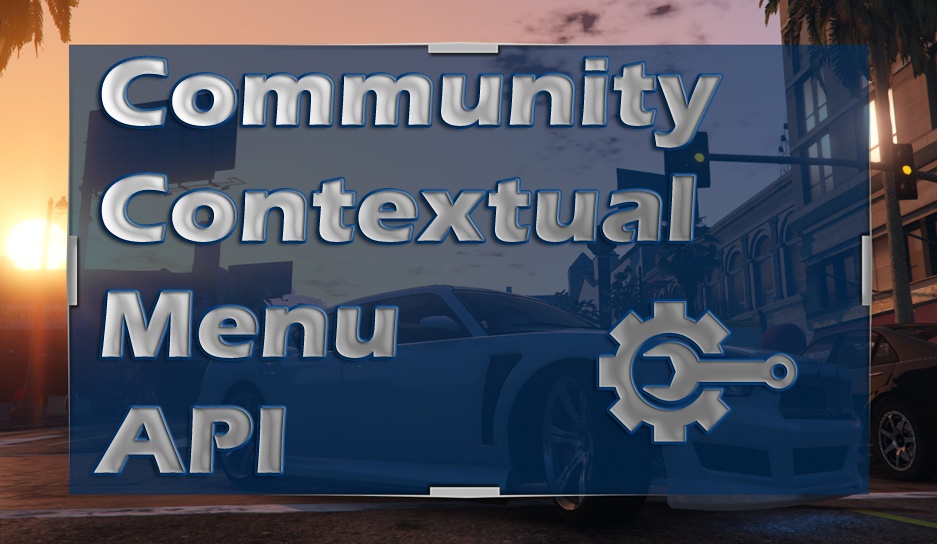 Community Contextual Menu API 0.9