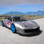 Drift Ferrari 458 Liberty Walk [TEMPLATE]
