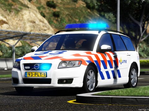 Dutch police Volvo V50 (THW) v1