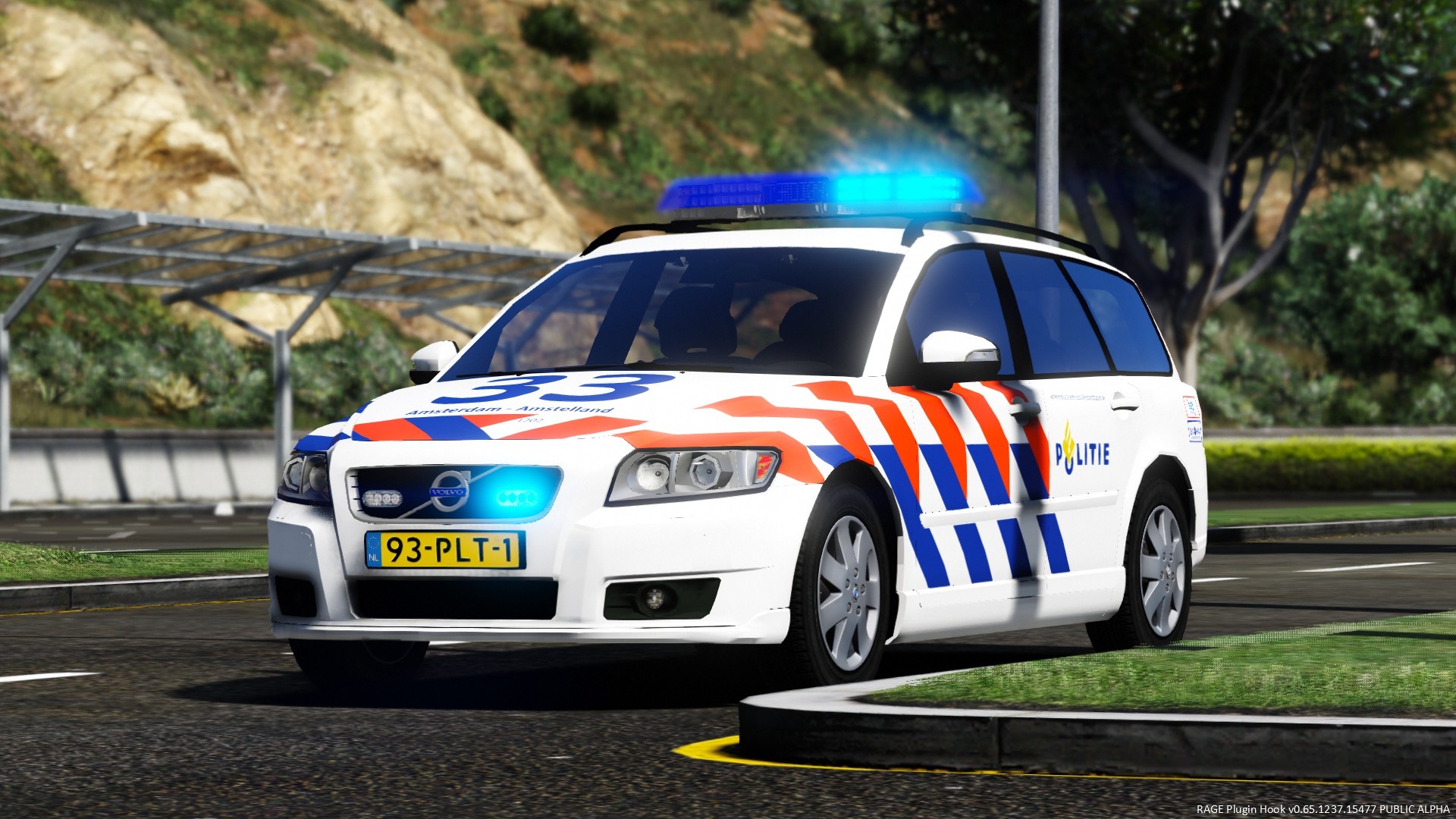 Dutch police Volvo V50 (THW) v1