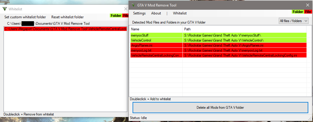 GTA V Mod Remove Tool 2.2.2 [RL / Steam / Epic Support]