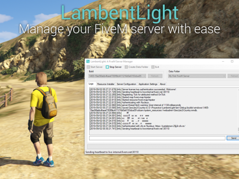 LambentLight (Server Manager for FiveM) 1.0