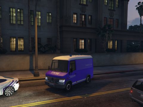 Mercedes Vario THW Riot Van [ELS] 1