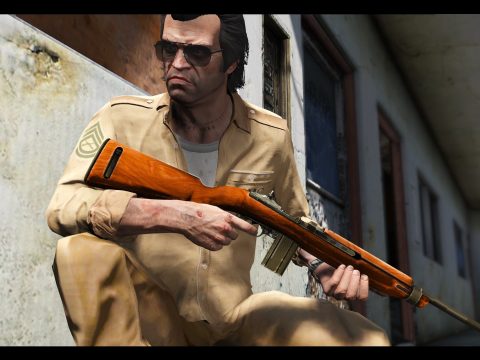 30 Cal M1 Carbine Rifle Black Mass Movie [Replace] v1.0