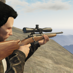 Winchester Model 70 hunting rifle
