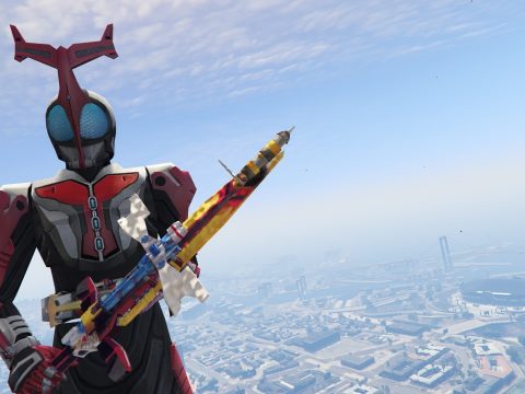 Kamen Rider Hyper Kabuto's Perfect Zecter (Sword)