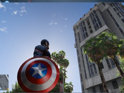 Marvel Captain America Shield 4k 2.2