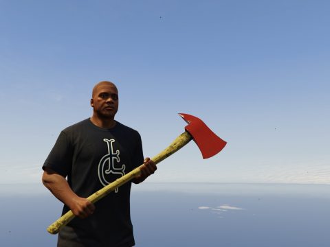 Left4Dead 2 fire axe and baseball bat