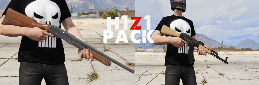 H1Z1(Just Survive) Weapons Pack